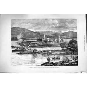   1880 BENEDICT MONASTERY FORT AUGUSTUS CALEDONIAN CANAL