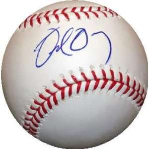  Delmon Young autographed Baseball