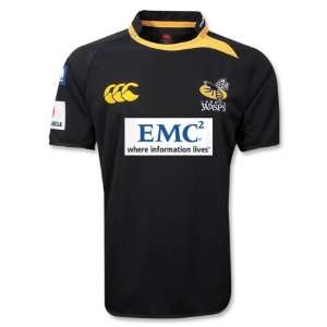   London Wasps Pro 2010 Home SS Rugby Jersey