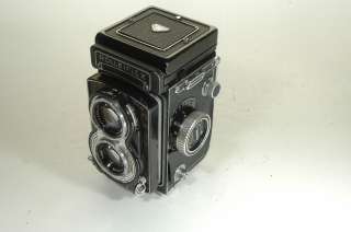 Rolleiflex TLR Camera 75mm f3.5 Carl Zeiss Tessar lens  