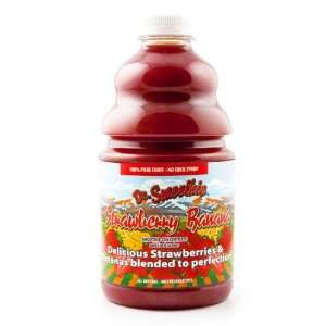 Dr. Smoothie 100% Fruit Smoothie Concentrate, Strawberry Banana   46oz 