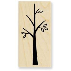  Winter Tree Wood Mounted Rubber Stamp (L212) Arts, Crafts 