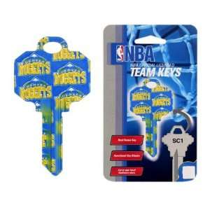 Denver Nuggets Schlage Key   NBA Basketball Fan Shop Sports Team 