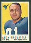 1959 TOPPS ANDY ROBUSTELLI NEW YORK GIANTS 147 VG  