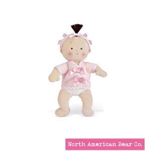  Rosy Cheeks Baby Squeaker Brunette by North American Bear 