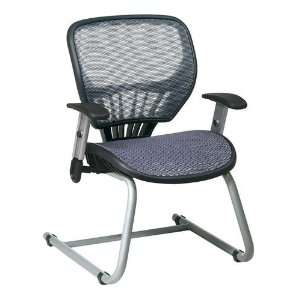  Office Star   Light Air Grid Back Visitors Chair   168 
