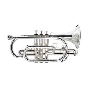  Besson BE1020 2 0 Student Bb Cornet (Silver) Musical 