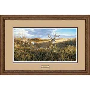 Ron Van Gilder   The Hanson Buck   Whitetail Deer Framed  