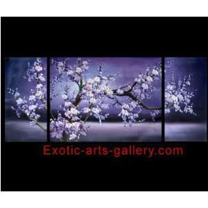  Chinese Flower Painting Cherry Blossom Painting Feng Shui 