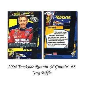   04 Runnin N Gunnin #8 Greg Biffle Premium Card