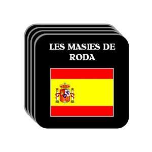 Spain [Espana]   LES MASIES DE RODA Set of 4 Mini Mousepad Coasters