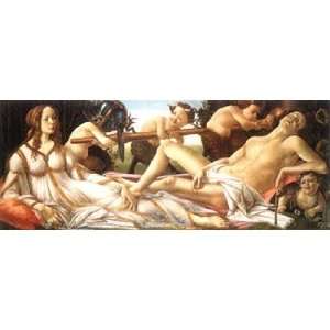 Sandro Botticelli: 21W by 12H : Venus and Mars CANVAS Edge #6: 1 1/4 