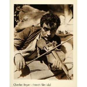  1934 Charles Boyer Actor George Hoyningen Huene Print 