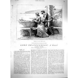  1880 Illustration Story Lord Brackenbury Luke Fildes: Home 