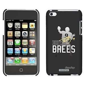  Drew Brees Silhouette on iPod Touch 4 Gumdrop Air Shell 