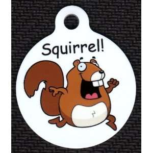   Round Squirrel Pet Tags Direct Id Tag for Dogs & Cats