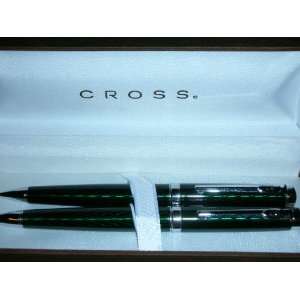   Style with Polihed Chrome Pen & Pencil Set for Designer Bill Blass