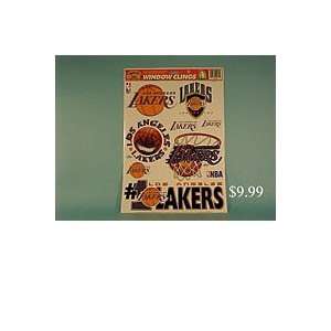  NBA Lakers Window Clings Decals