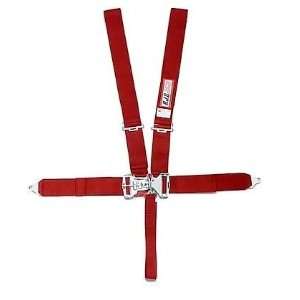  RJS 5 point Racing Harness, Bolt in   Red Automotive