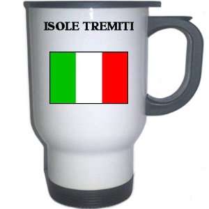  Italy (Italia)   ISOLE TREMITI White Stainless Steel Mug 