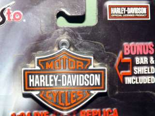 Maisto Die Cast Harley Davidson Motorcycle Scale 124 Original Package 