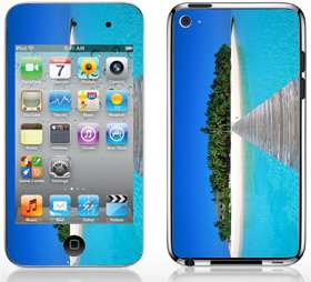 Apple iPod Touch 4 Skin Sticker Cover Case Earth  
