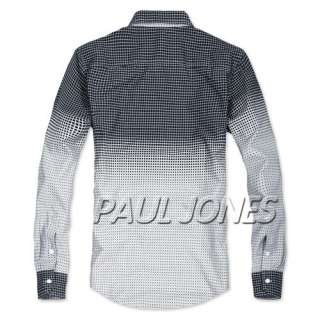 PJ Luxury Fashion Mens Casual Formal/Dress Shirt XS~L 3colors 
