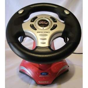  Ford Racing Steering Wheel, Plug & Play: Toys & Games