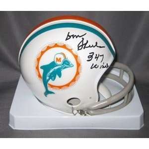  Don Shula Signed Dolphins Mini Helmet   347 Wins Sports 