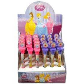   2pk Disney Princess Light Up Bubble Pen with Stamper: Office Products