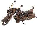 HARLEY DAVIDSON HERITAGE SOFTAIL BROWN MOTORCYCLE BIKE WOODEN WOOD 