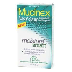  Mucinex Nasal Spray, Moisture Smart, 12 Hour   0.75 oz 