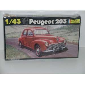  Peugeot 203   Plastic Car Model Kit: Everything Else