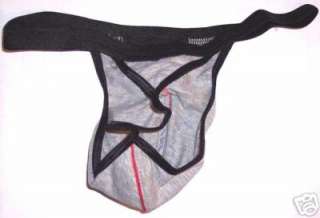 N3618 MENs STRING THONG w/ FRONT HOLE COTTON MESH CAMO  
