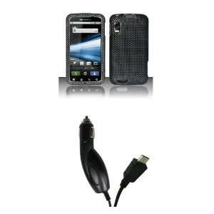 Motorola Atrix 4G (AT&T) Premium Combo Pack   Carbon Fiber Design 