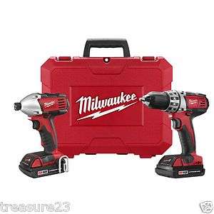 Milwaukee 2691 22 18 Volt Compact Drill and Impact Driver Combo Kit 