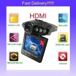 com Newest120 Degree Viewing Angel with HDMI Output 2.5 Car 6 LED 