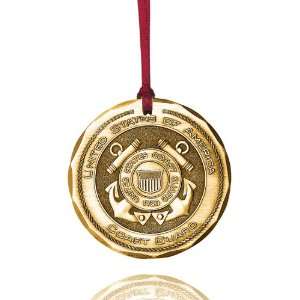   US Coast Guard Ornament by Wendell August Forge
