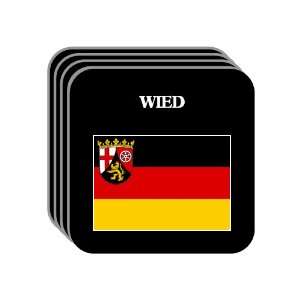   Palatinate (Rheinland Pfalz)   WIED Set of 4 Mini Mousepad Coasters