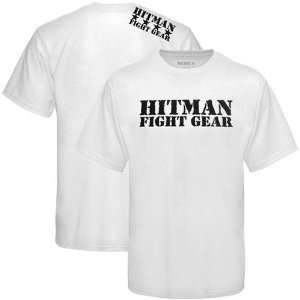  Hitman White Military Stencil T shirt