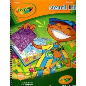  Mead Crayola Stencil Kit Toys & Games