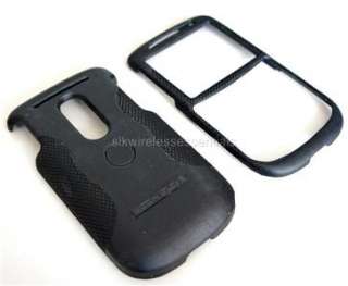 NEW OEM BODYGLOVE HTC DASH 3G BLACK HARD CASE+BELT CLIP  