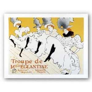  Troupe de Mlle Eglantine   Limited Edition Lithograph by 