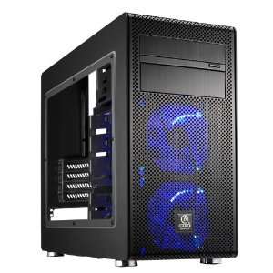   Black Mini ITX Case Standard PS2 Power Supply: Computers & Accessories