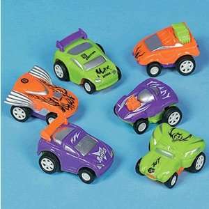  Mini Pullback Racer Cars   12 Assorted [Toy]: Toys & Games