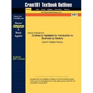  Outlines & Highlights for Introduction to Business 