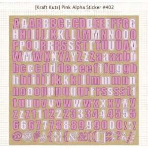  This Girl Pink Alpha Sticker 402 FP 