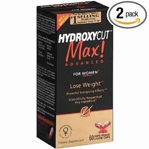  Hydroxycut Max For Women   60 Count (Pack of 2): Health 