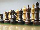 New Rose Wood Staunton Chess Set Pieces w/o Board
