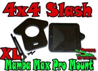 Slash 4wd 4x4 XL Mount Castle Mamba Max Pro ESC & 550 Large SCT Motors 